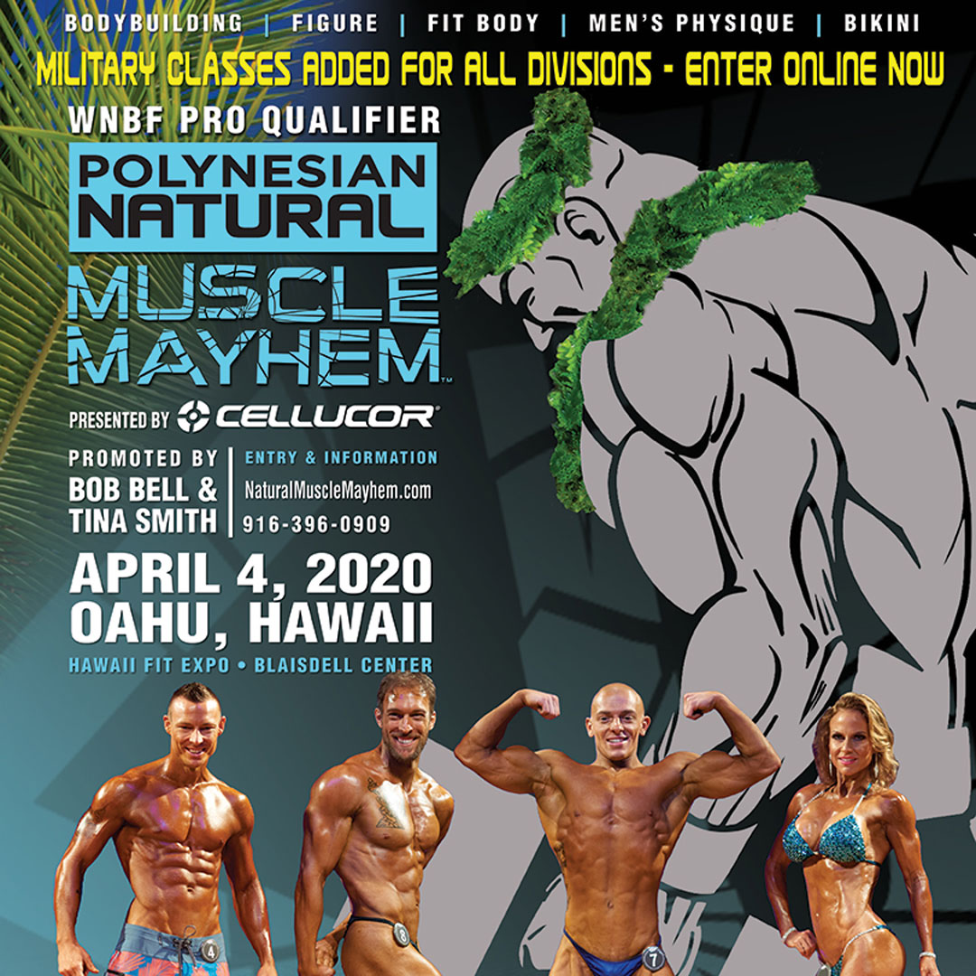 4-4-2020 INBF Polynesian Natural Muscle Mayhem WNBF ProQ